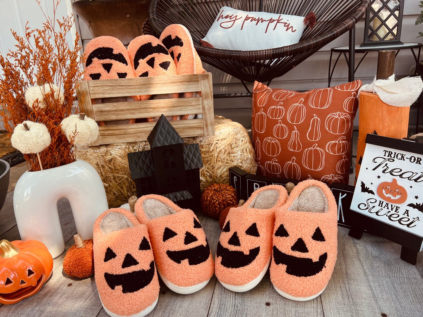 Pumpkin Slippers