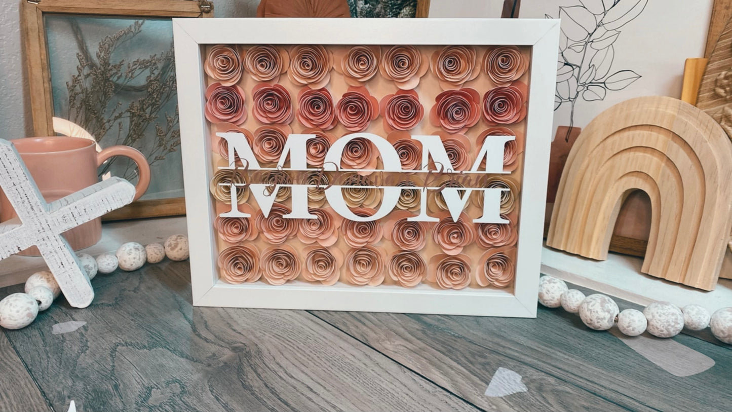 Flower Shadow Box