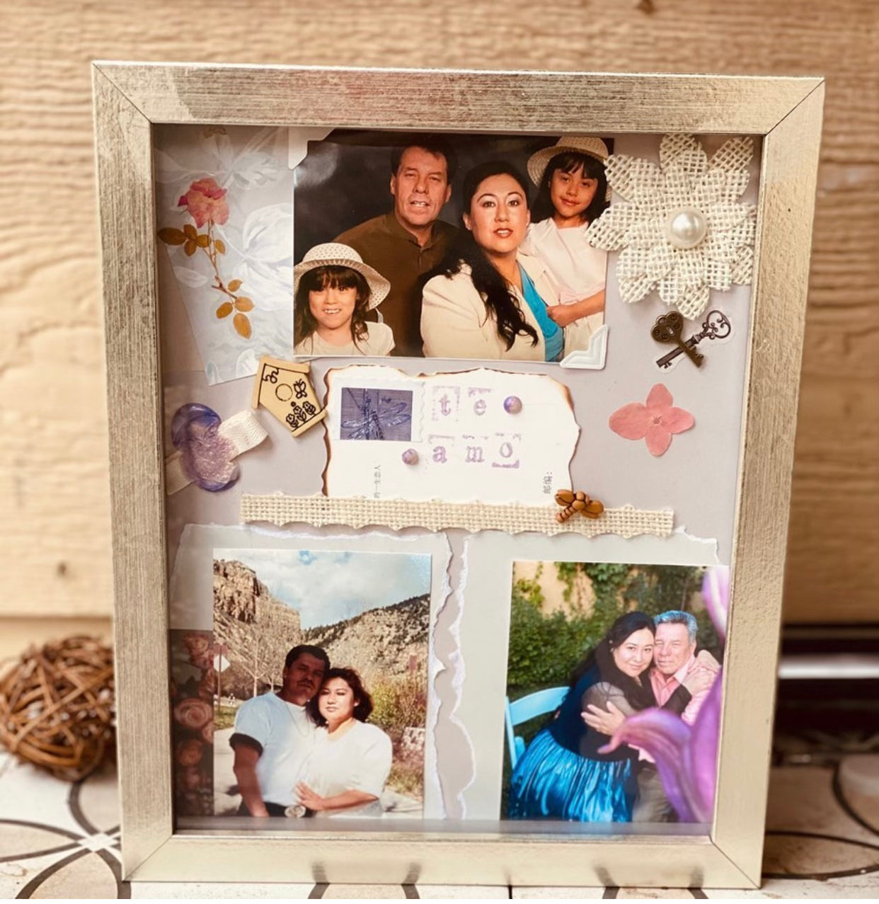 Scrapbook Shadow Box