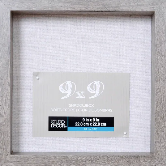 Photo Flower Shadow Box