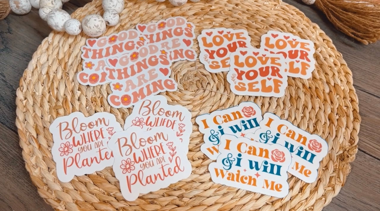 Self Care Stickers