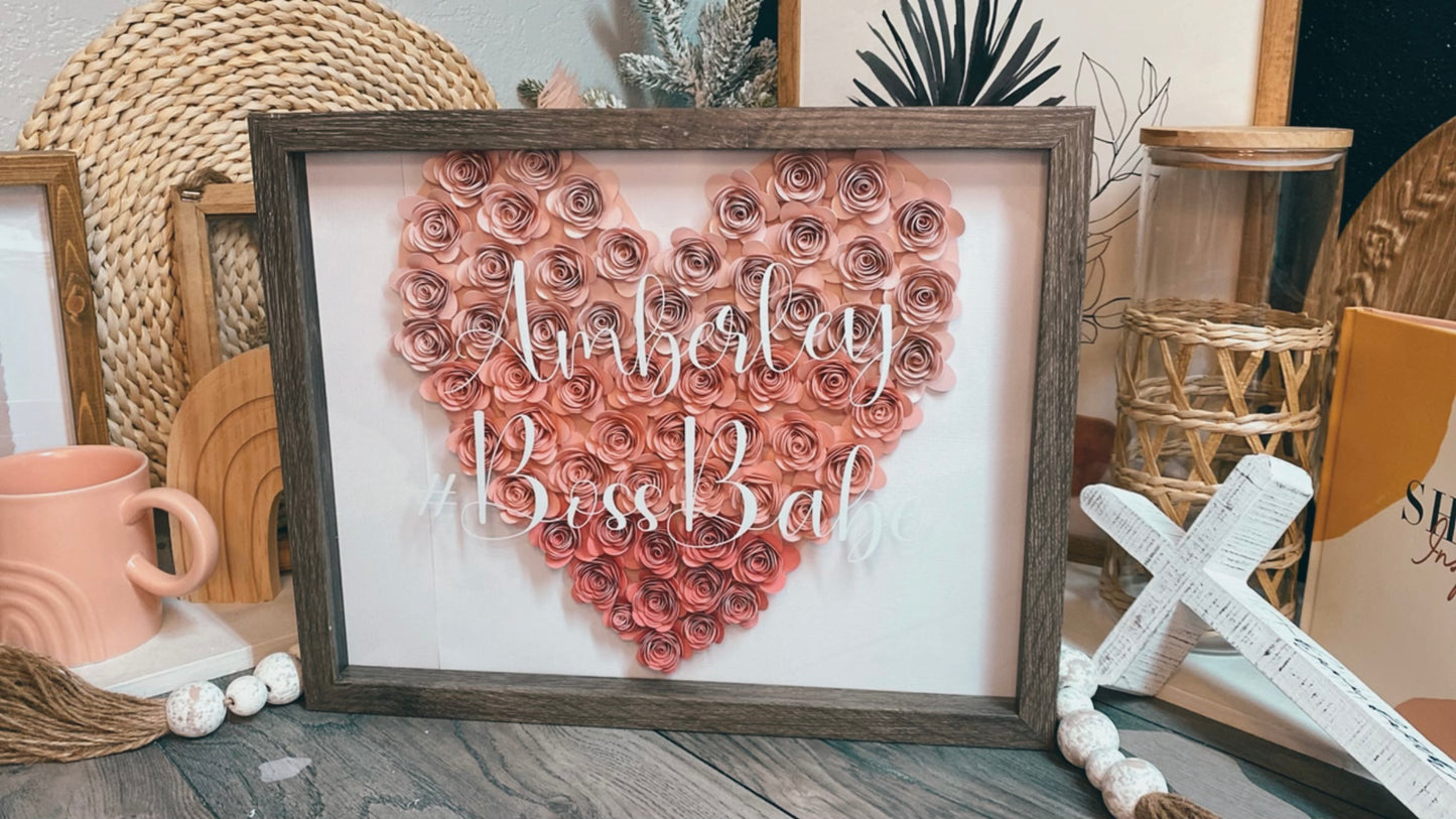 Flower Shadow Box