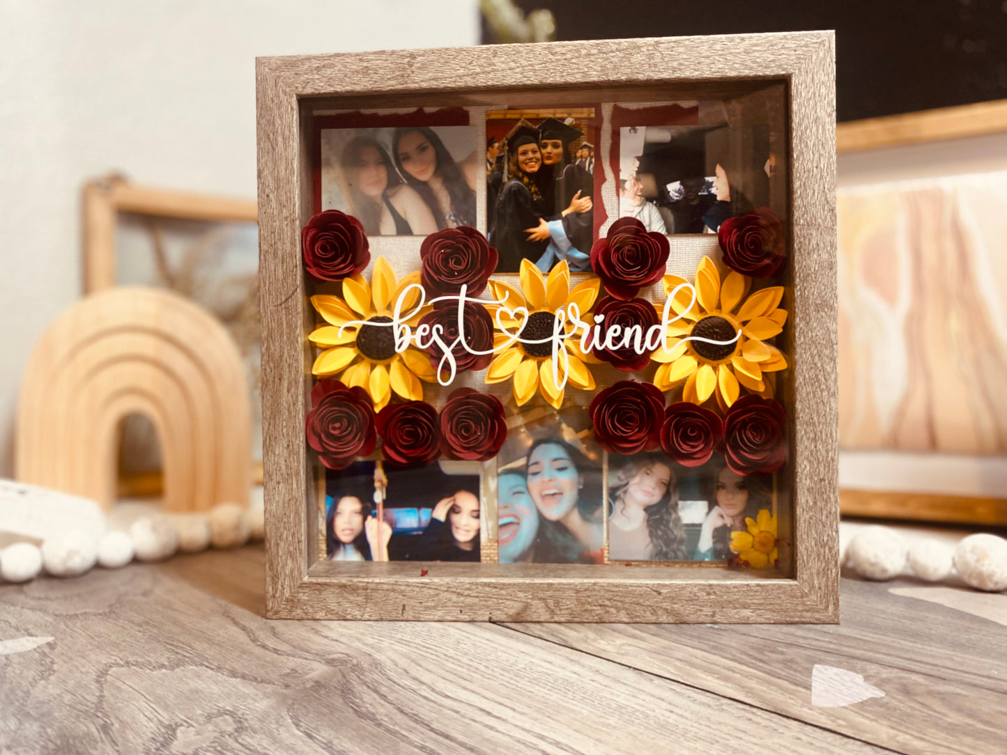 Photo Flower Shadow Box